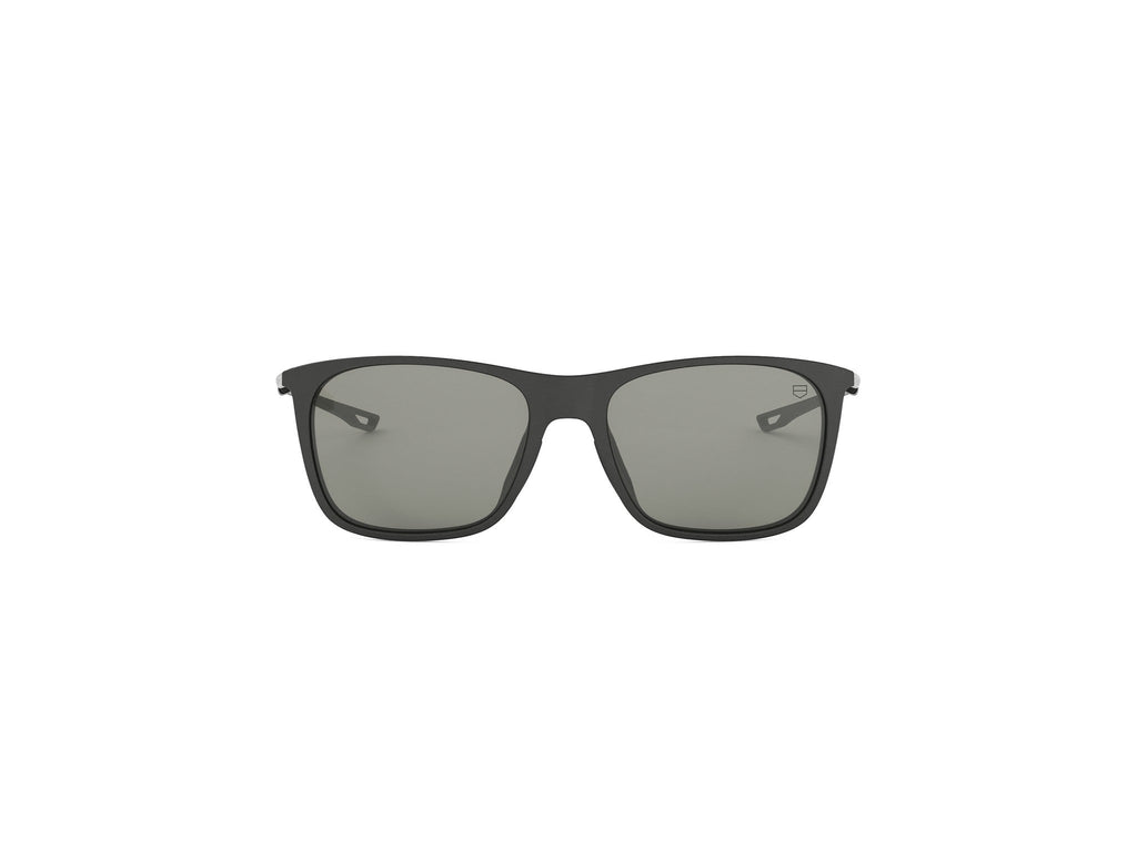 Ultramatte Black Rectangular Injected Sunglasses