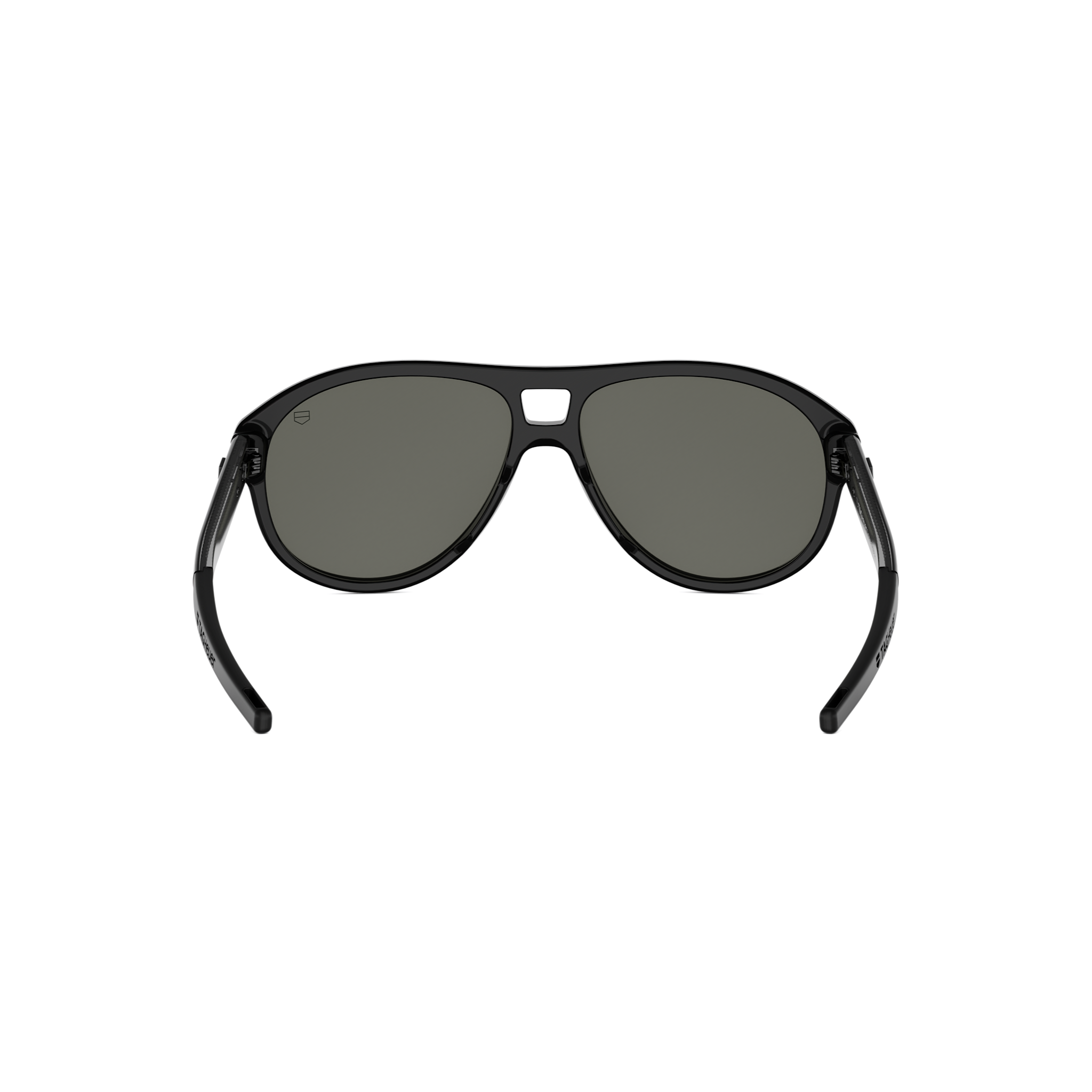 Black Pilot Acetate Sunglasses