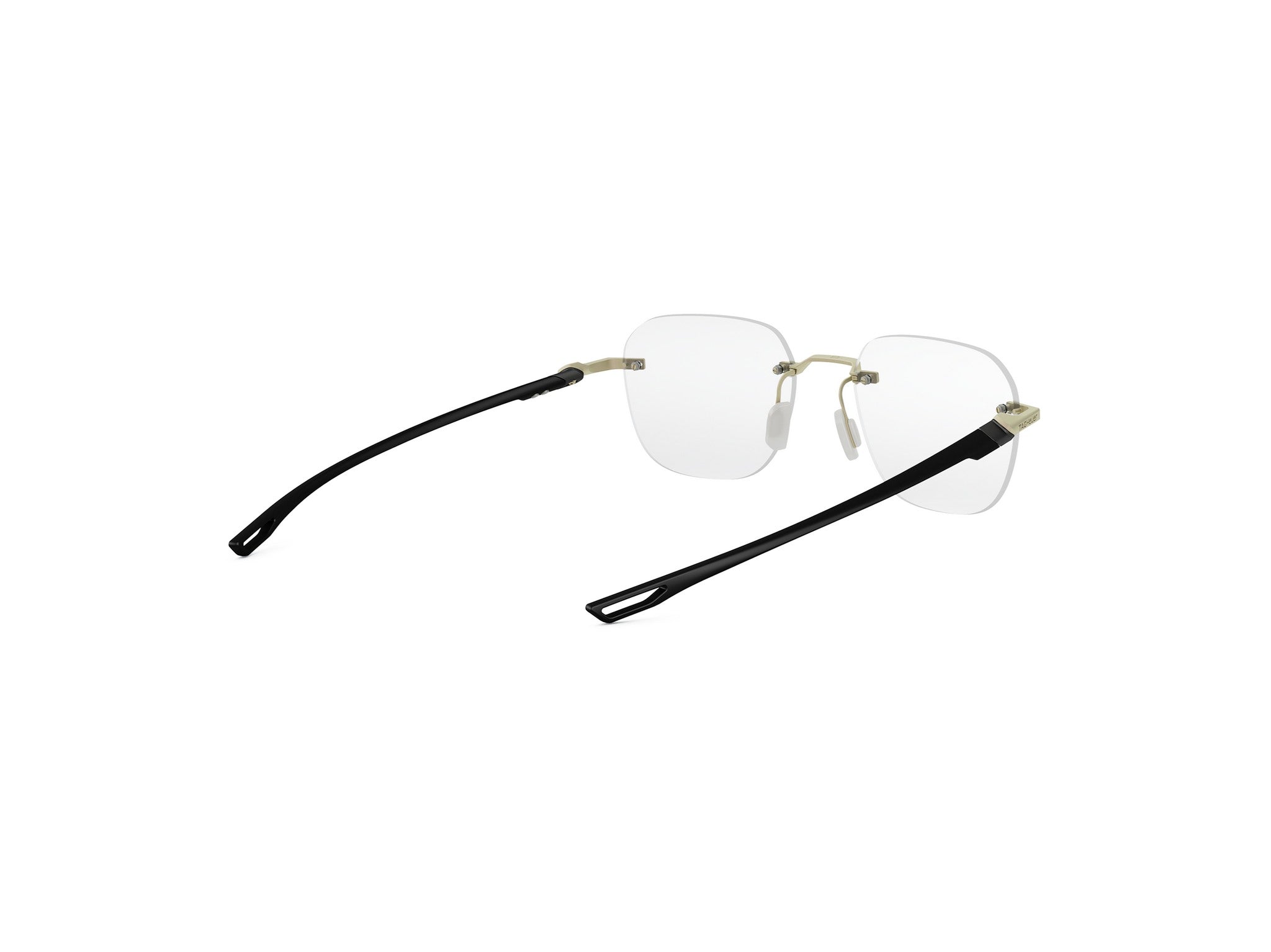 Matte Round Metal Eyeglasses