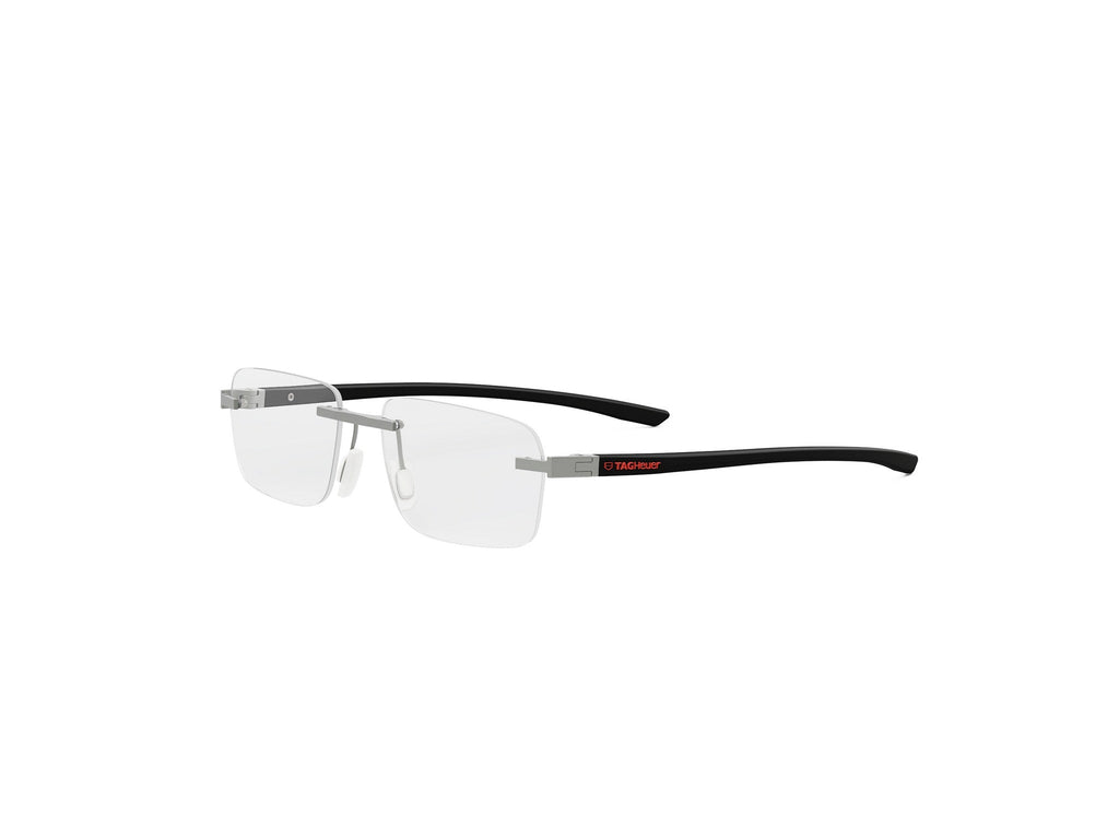Matte Rectangular Metal Eyeglasses