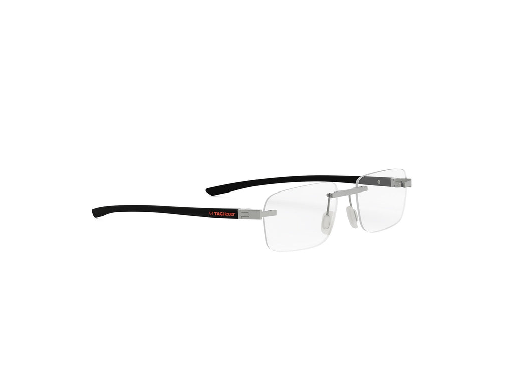 Matte Rectangular Metal Eyeglasses
