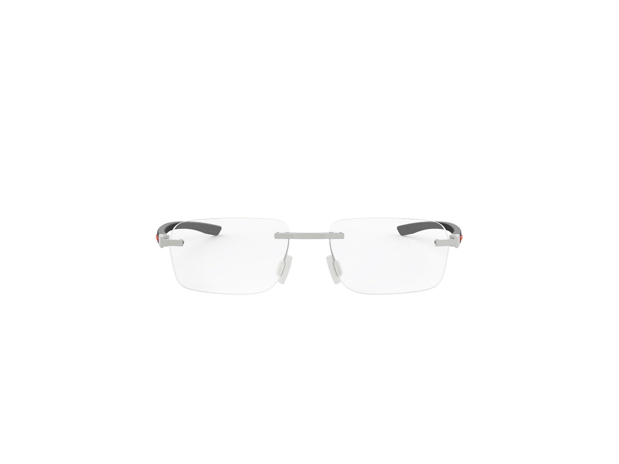 Matte Rectangular Metal Eyeglasses