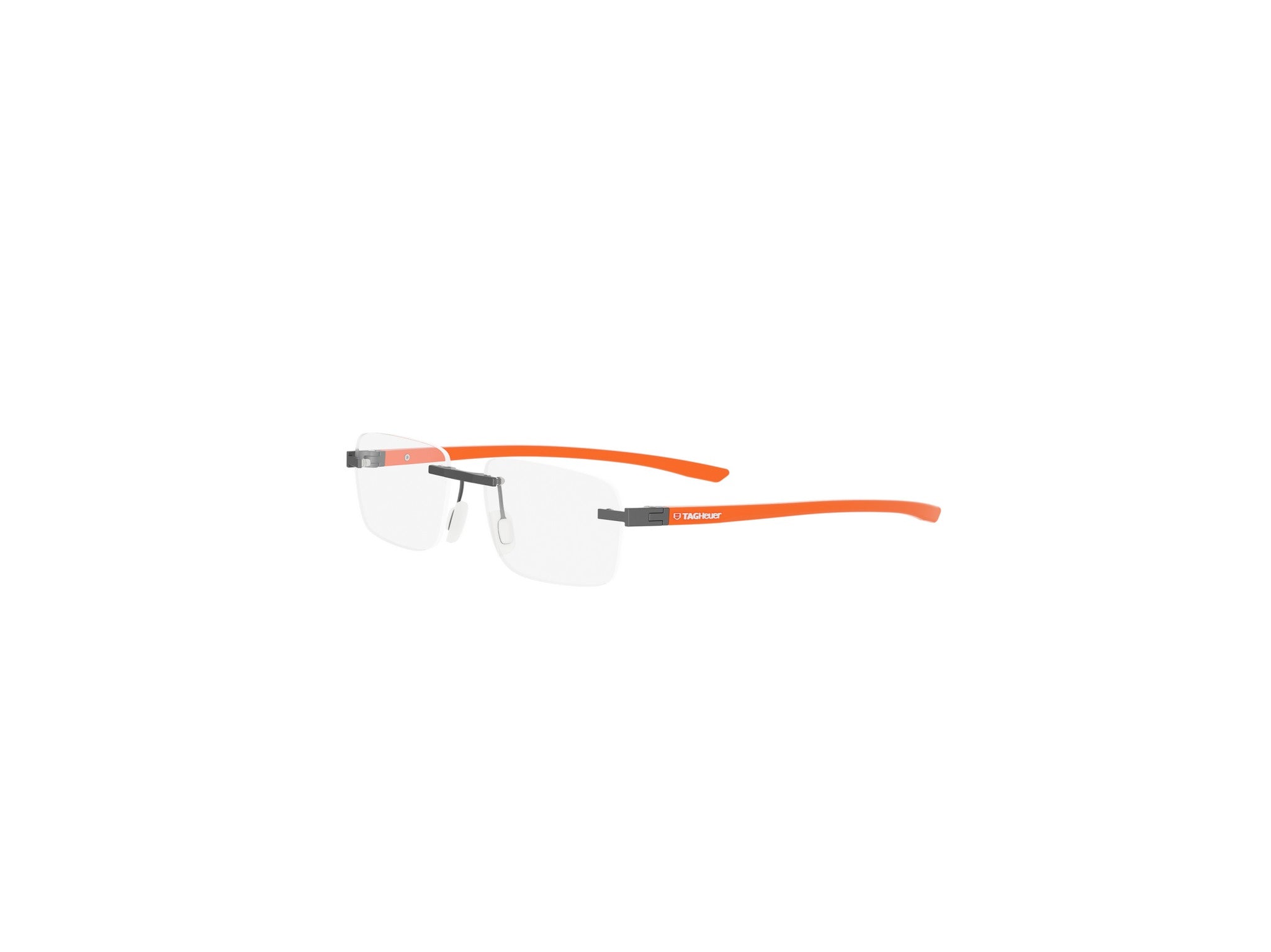Matte Rectangular Metal Eyeglasses