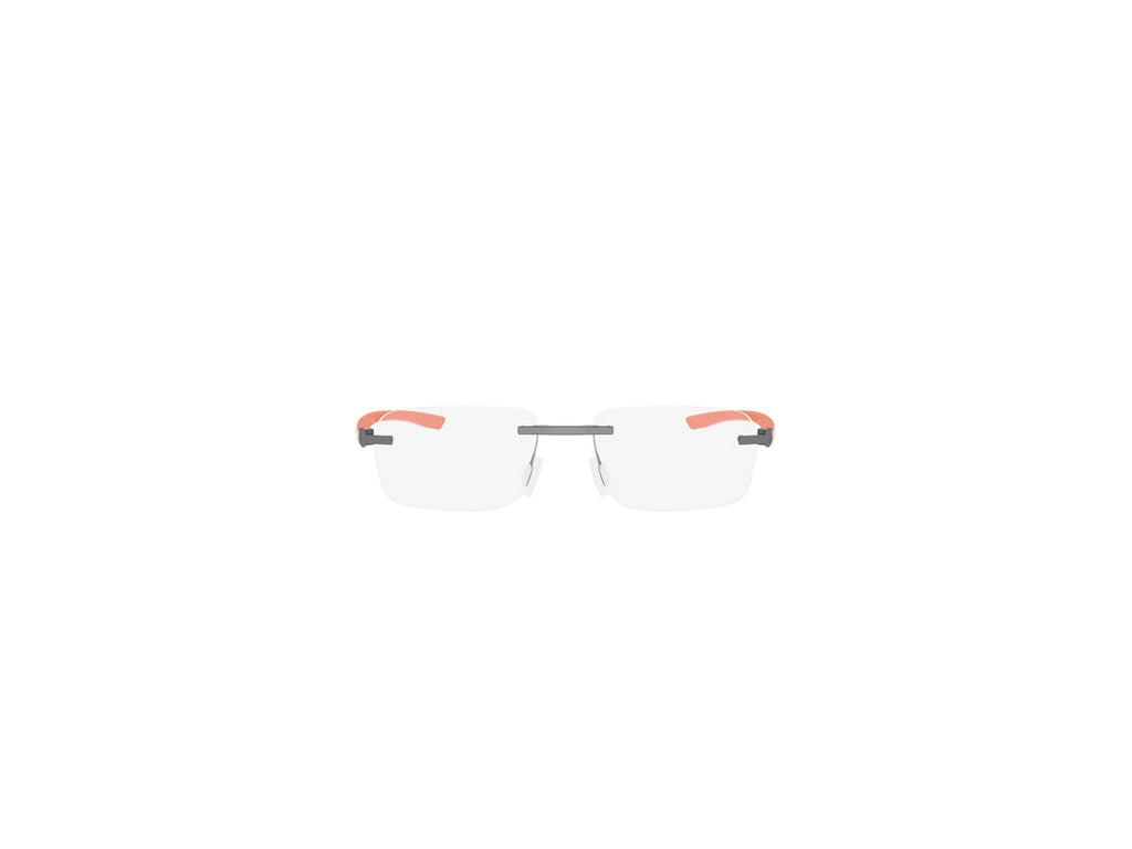 Matte Rectangular Metal Eyeglasses