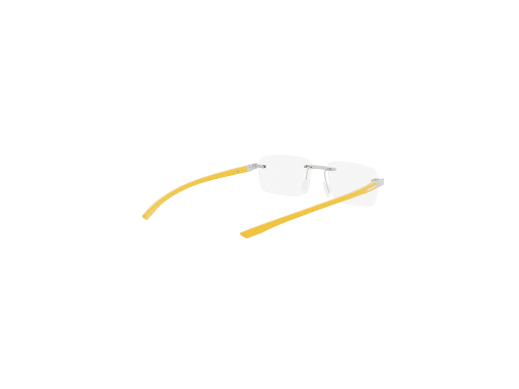 Matte Rectangular Metal Eyeglasses