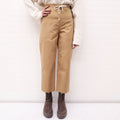 THE ROW COTTON 'BONETTE' WIDE LEG PANTS - SIZE 0