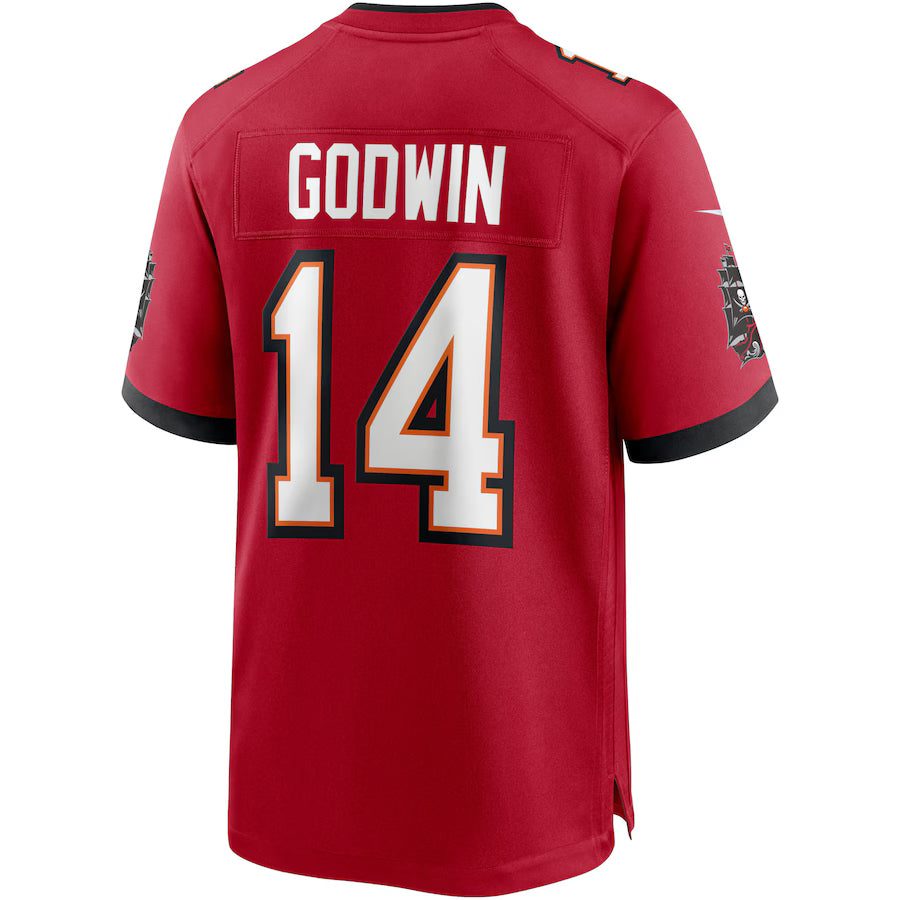 Tampa Bay Buccaneers Game Team Colour Jersey - Gym Red - Chris Godwin