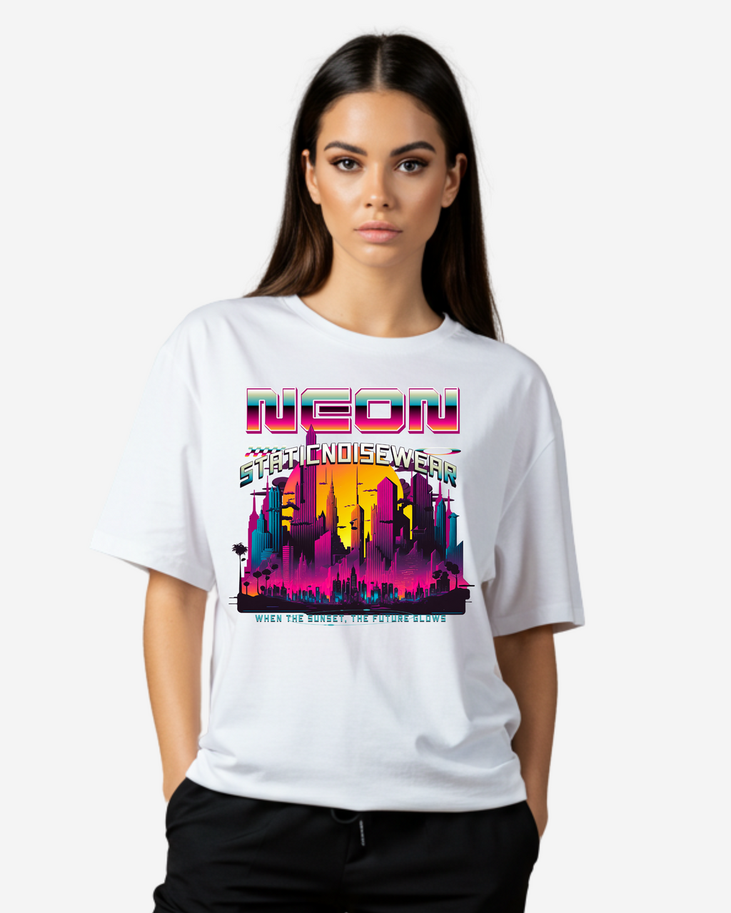 Neon Women's Oversized T-Shirt