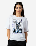 Abstract futuristic Graphic Women's Oversized T-Shirt