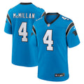 Tetairoa McMillan Carolina Panthers Alternate Game Jersey - Blue