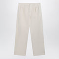 Prada Sand-Colored Cotton Trousers Men