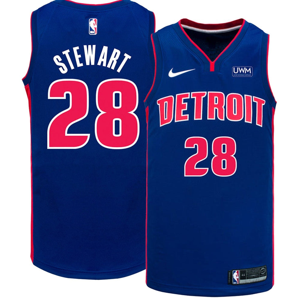 Isaiah Stewart Detroit Pistons 28 Jersey