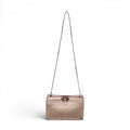 VALENTINO GOLD METALLIC CROSSBODY CLUTCH