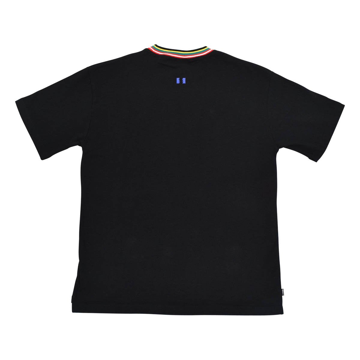 Rubber Patch Multicolor Collar Tee