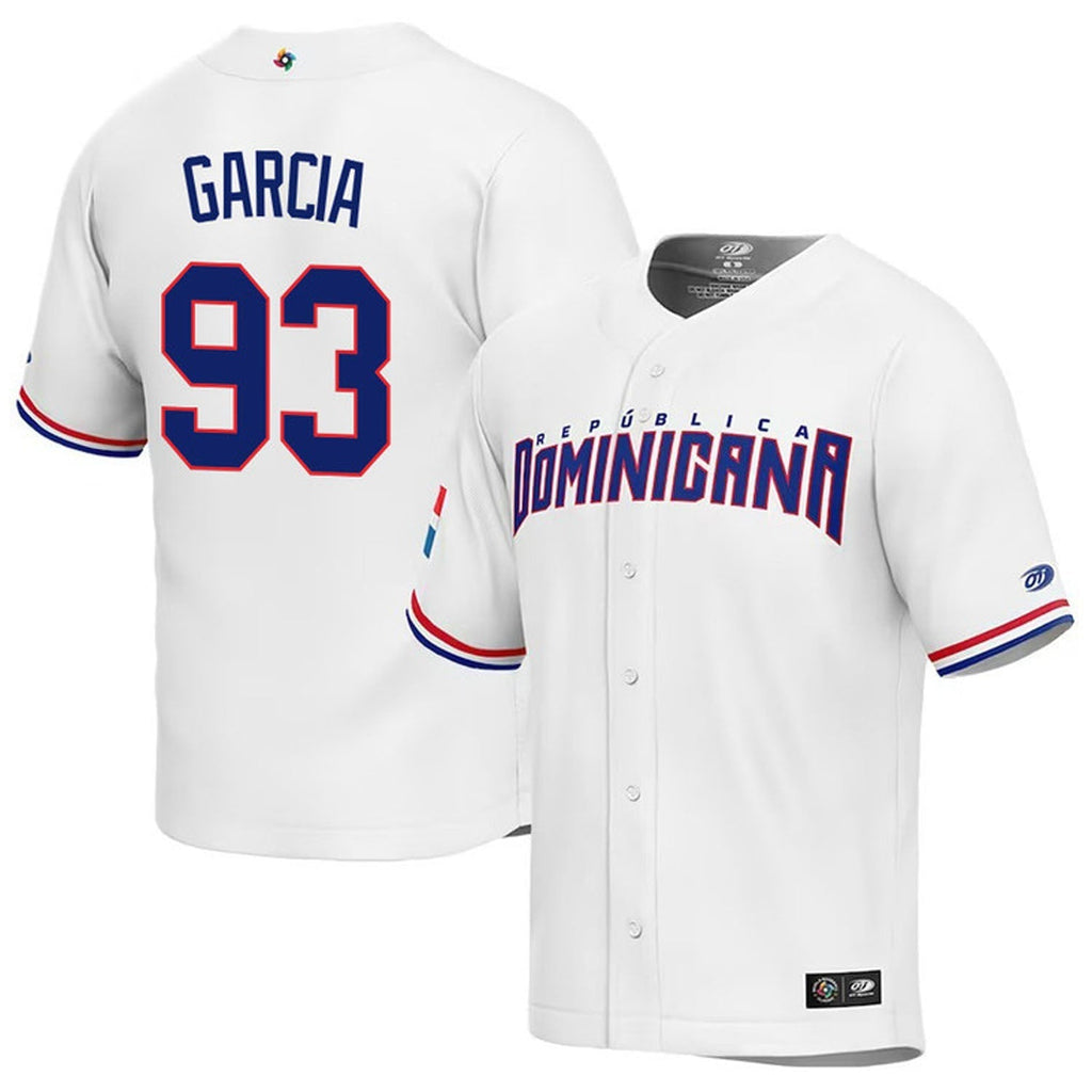 WBC Yimi Garcia Dominican Republic 93 Jersey