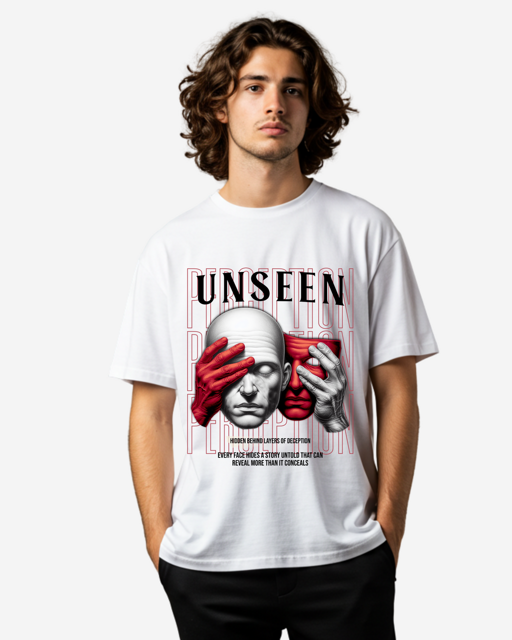 Unseen Men's Oversized T-Shirt