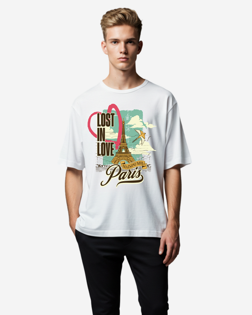 LOST IN LOVE Oversized T-Shirt