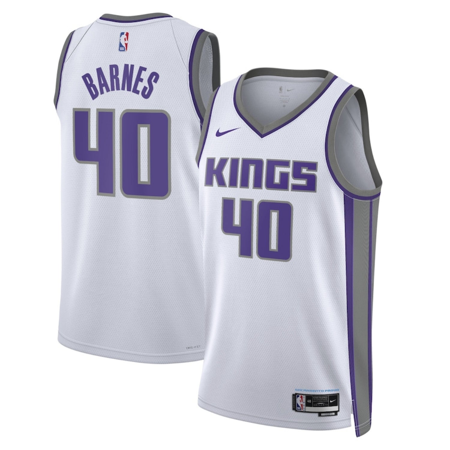 Harrison Barnes Sacramento Kings 40 Jersey