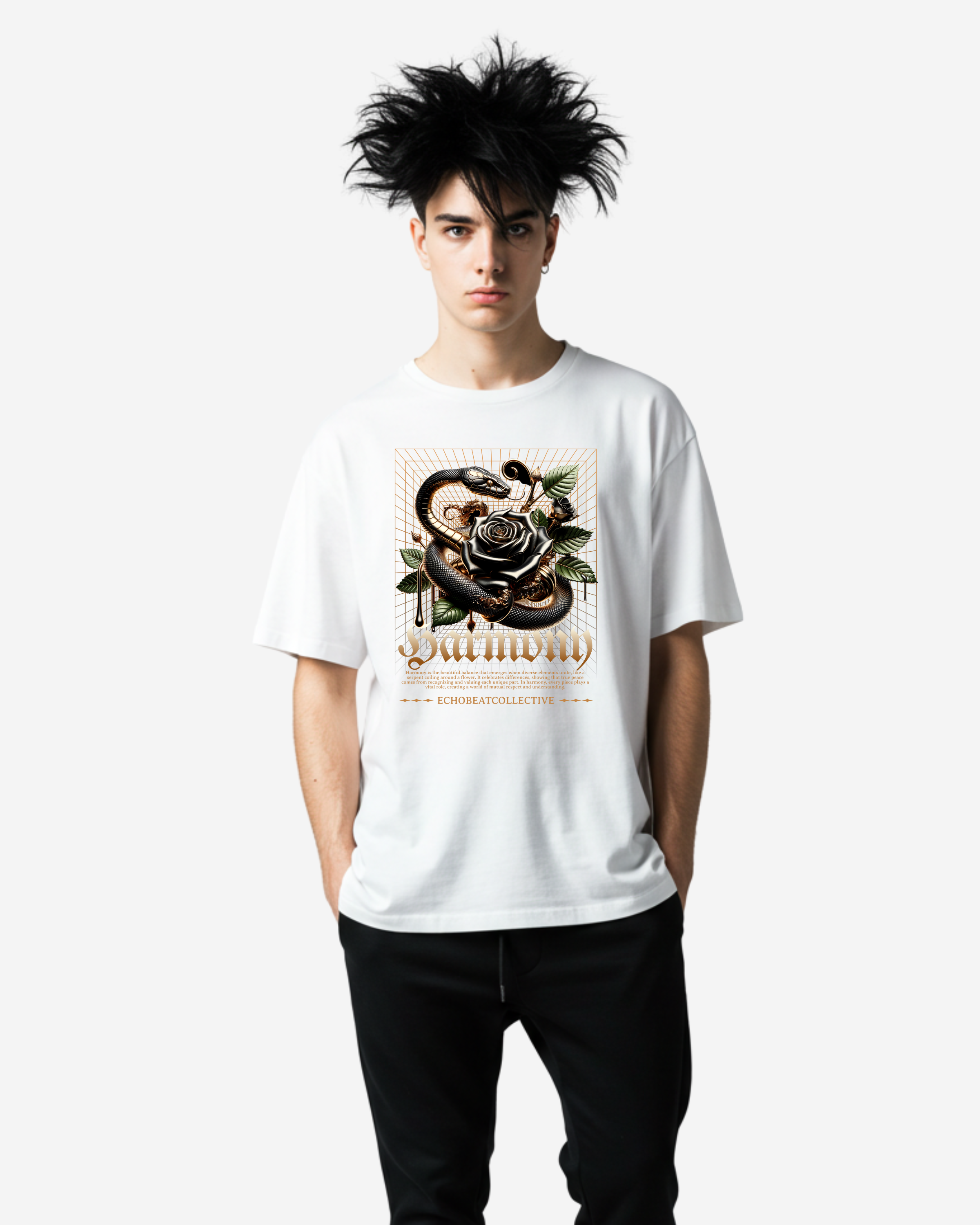 Harmony Men's Oversized T-Shirt