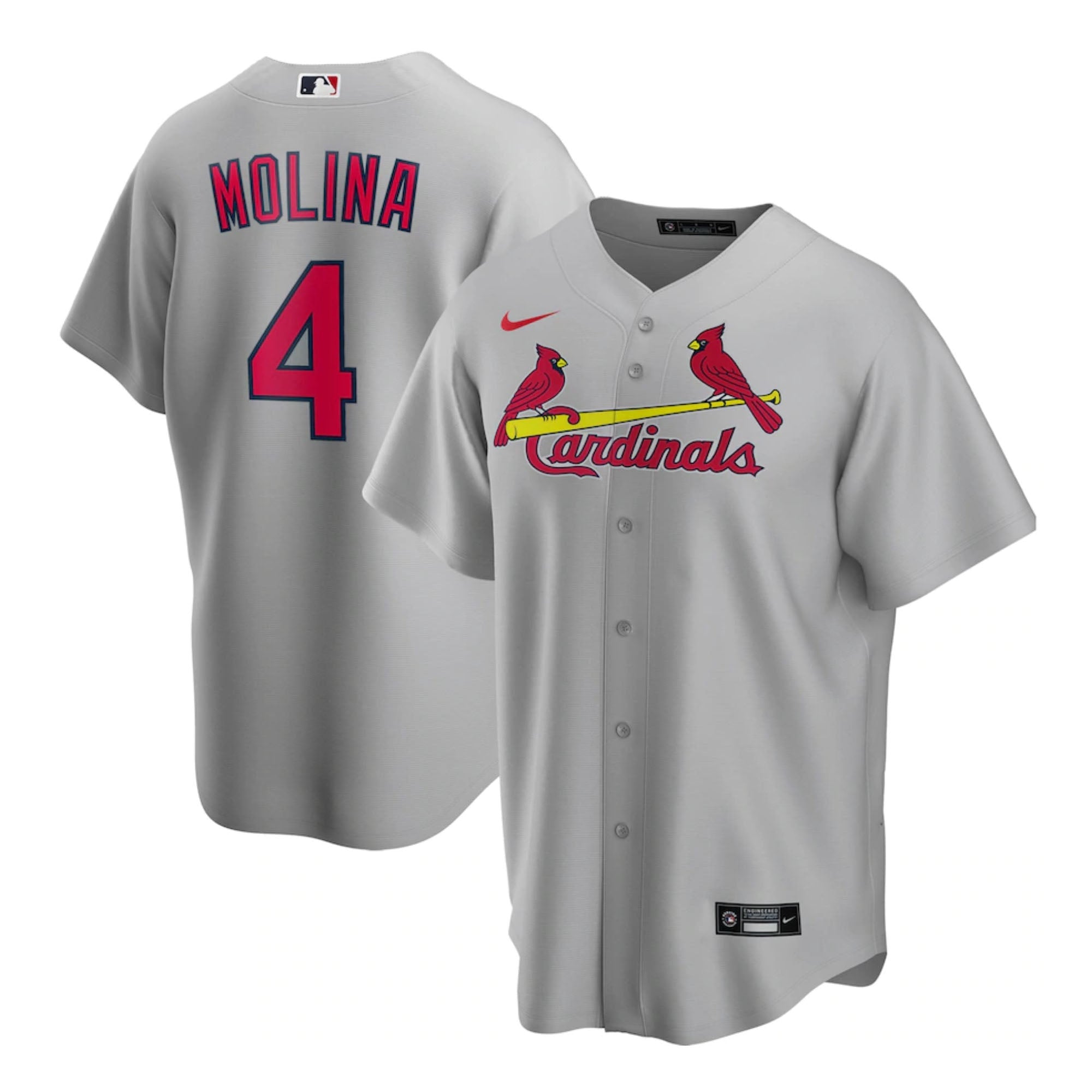 Yadier Molina St. Louis Cardinals 4 Jersey