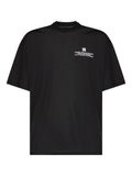 Amiri Men Black Cotton Jersey Built On Dreams Oversized T-Shirt