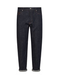 Brunello Cucinelli Men Blue Cotton Denim Iconic Fit Jeans