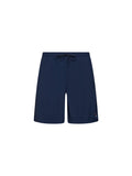 Fendi Men Dark Blue Nylon Embroidered Swim Shorts