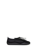 Prada Calzature Men Black Re-Nylon And Suede Speedrock Sneakers