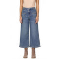 Audrey High Rise Wide Leg Crop Jeans In Waikiki