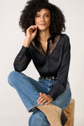 Women's Bella Lace Trim Shirt