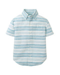 Hope & Henry Linen Short Sleeve Shirt