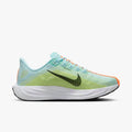 Men's Pegasus Plus Running Shoes In Glacier Blue/light Lemon Twist/life Lime/black