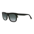 Gucci Sunglasses Square Full Rim, Black Frame And Grey Gradient Lens Gg0158Sn001