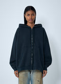 Acne Studios Women Zip-Up Hooded Sweatshirt