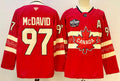 Connor McDavid Canada Game 4 Nations Face-Off #97 Red