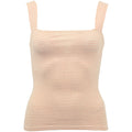 Reformation Striped Tank Top in Pink and White Tencel
