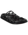 Jil Sander Logo Leather Sandal