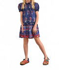 Kids Drifter Mini Dress In Navy