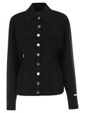 Sportmax Women Spxarena - Tailored Virgin Wool Jacket With Sculpted Silhouette