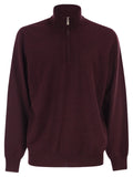 Brunello Cucinelli Men Cashmere Turtleneck Sweater With Zipper