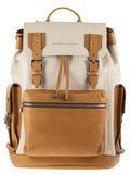 Brunello Cucinelli Men City Backpack In Grained Calfskin And Cowhide Leather