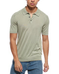 Raffi Jersey Polo Sweater Shirt