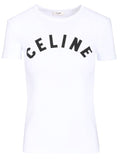 Celine Women Ribbed T-Shirt