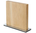 Zassenhaus Magnetic Wood Knife Block for Counter