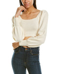 Kerrick Cropped Knit Sweater