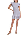 French Connection Smocked Mini Dress