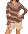 Frankie Top In Striped