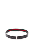 Gucci Men `Squared Buckle` Belt