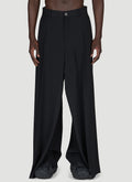 Balenciaga Men Tailored Double-Front Suit Pants