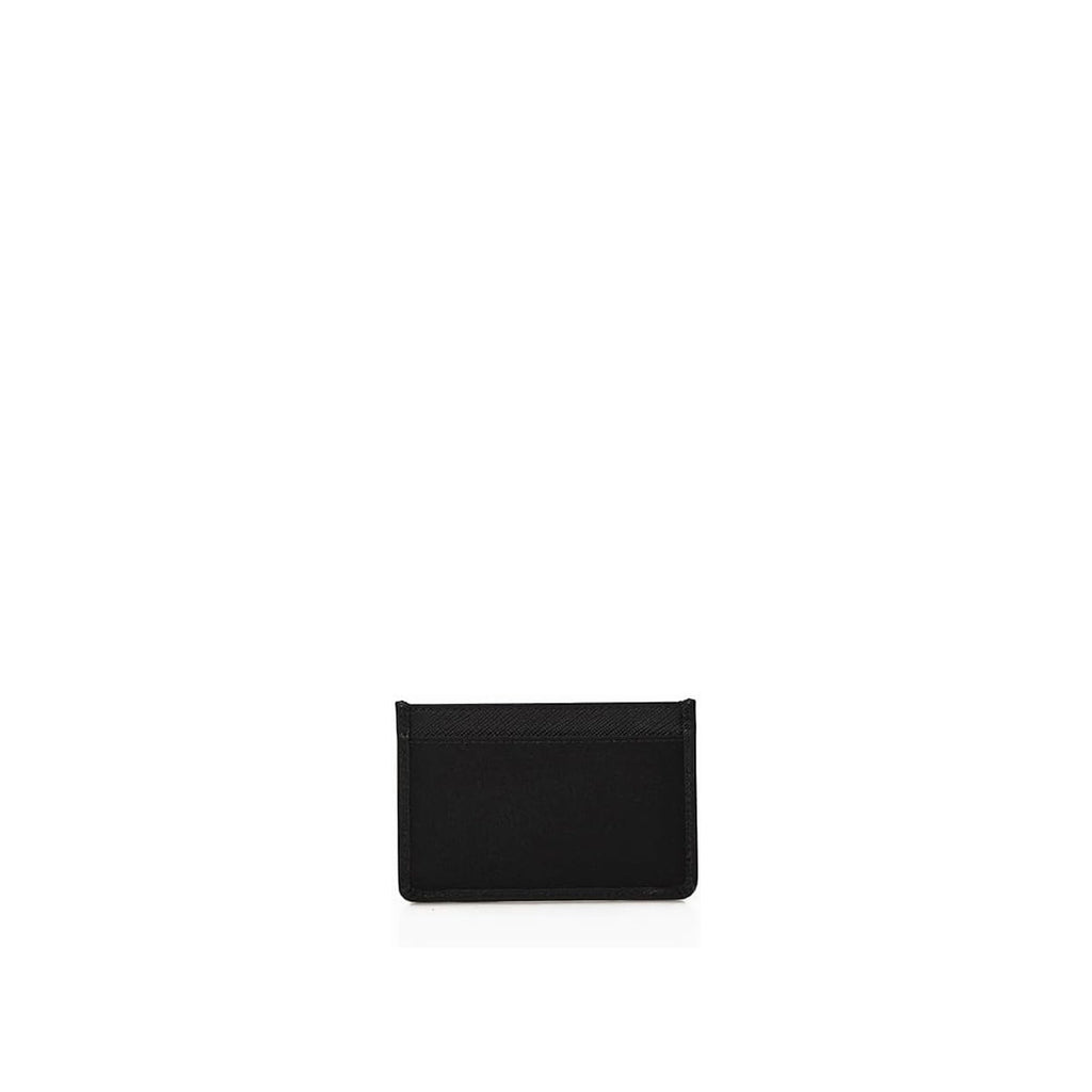 Prada Nylon And Leather Card Holder Women